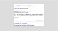Desktop Screenshot of donelleschi.com