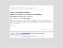 Tablet Screenshot of donelleschi.com